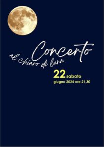 Scopri di più sull'articolo CONCERTO-EVENTO AL CHIARO DI LUNA